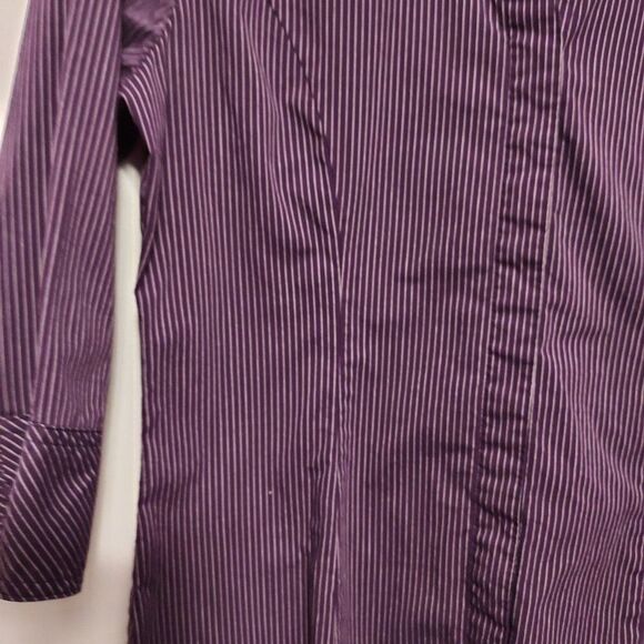 Riders Lee easy S arm pit to 18 3/4 inch length 23 Purple and white - Picture 3 of 3